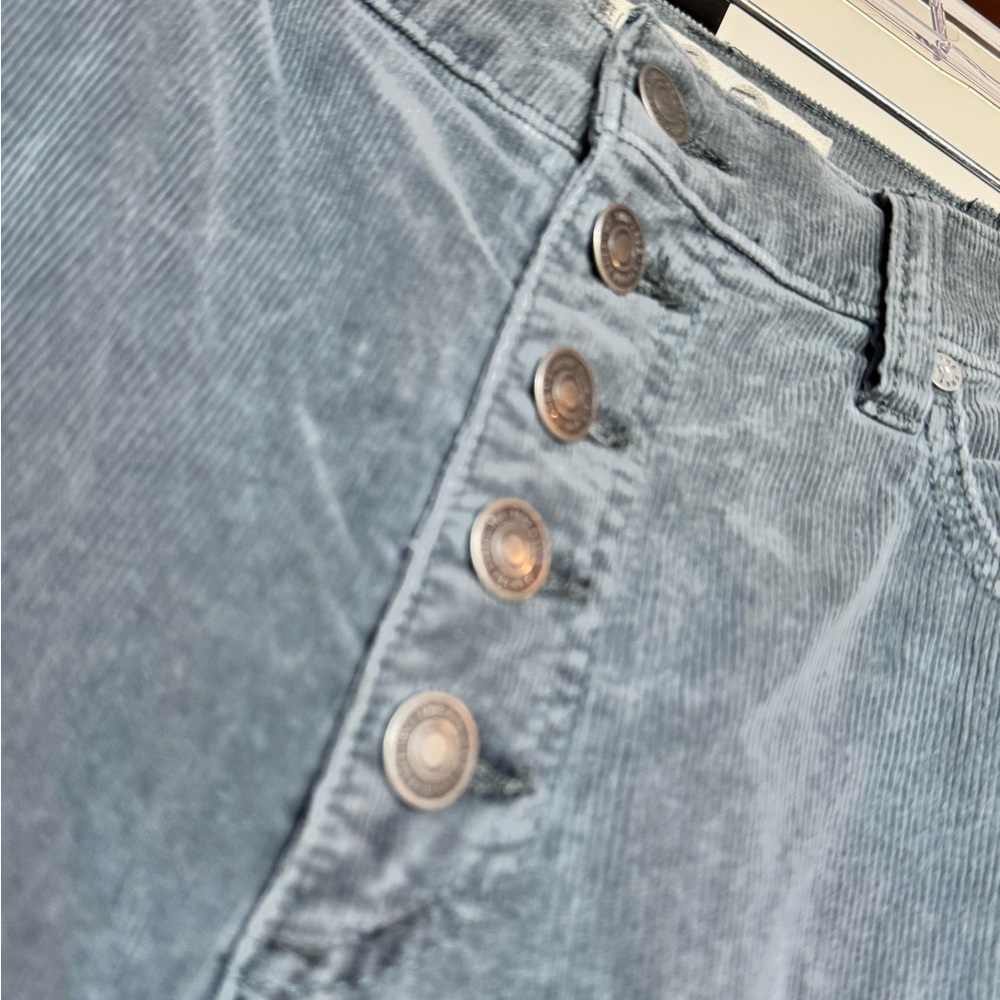 Wee the Free Corduroy Sun Chaser Blue Green Gray Pants - Picture 6 of 9